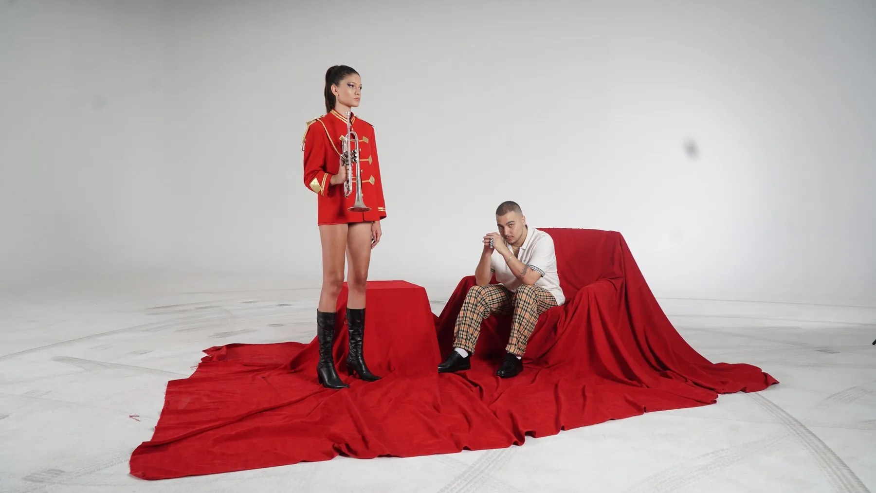 Red Backdrop Campaign